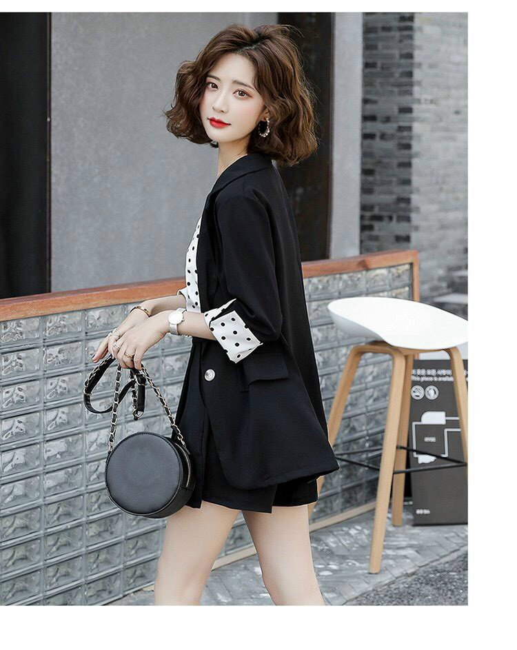 SET VEST SHORT PHỐI BI 3 MÓN CAO CẤP- VN70